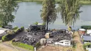 Tödlicher Campingplatz-Brand in Eschenbach: Identität und Ursache weiter unklar