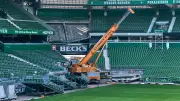 Tribünen-Einsturz im Weserstadion: Reparatur dauert acht Wochen
