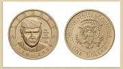 Trump erhält eigene Goldmünze: Neue 1-Dollar-Gedenkmünze für 2026