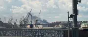 Ukraine greift russische Ölanlagen bei St. Petersburg an