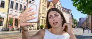 Ukrainerin begeistert Hunderttausende für Cottbus auf Instagram
