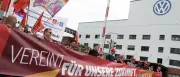VW-Aktionstag: Proteste gegen Werksschließungen und Stellenabbau