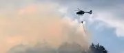 Waldbrand in Chiemgauer Alpen: Katastrophenfall, 200 Einsatzkräfte