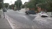 Wasserrohrbruch in Hollywood: Millionen Liter fluten Straßen