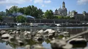 Weiße Flotte in Dresden fährt nur noch auf einer Linie wegen Niedrigwasser