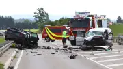 Zwei Tote bei Frontalcrash auf B12 im Allgäu