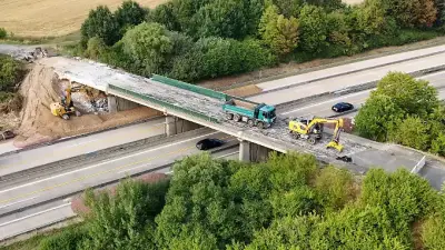A14 bei Grimma nach Brückenabriss früher freigegeben