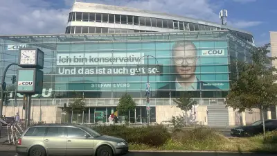 Berliner CDU wirbt mit Wowereit-Spruch für Stefan Evers