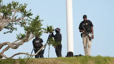 Bewaffneter Mann auf Trumps Golfplatz in Kalifornien festgenommen