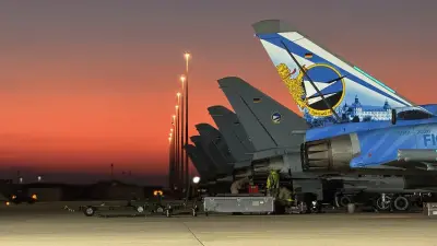 Eurofighter aus Neuburg trainieren mit 20 Nationen in Australien
