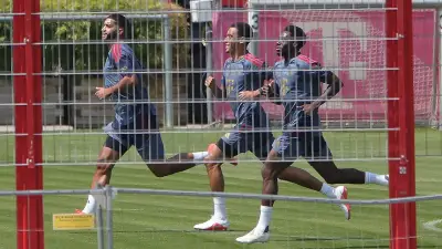 Reha in München: Saibari, Musiala und Davies schwitzen für Comeback