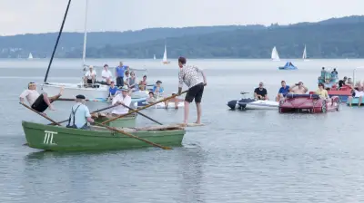 Routinier siegt beim Fischerstechen in Dießen