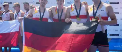 Ruder-EM: Deutsches Gold nach 13 Jahren – Zeidler mit Bestzeit