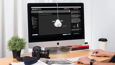Spyder kalibriert Monitor in Rekordzeit und bringt Farben zum Strahlen