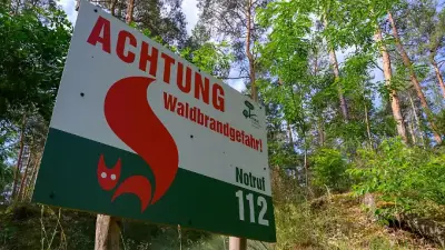 Waldbrandgefahr in Brandenburg steigt auf Stufe 3