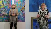 Anni Schedel und Sabine Kinder zeigen in der Archivgalerie Friedberg