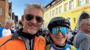 BR Radltour Nördlingen: Teilnehmer schlafen in Turnhalle