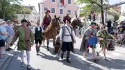 Festzug in Dießen: Beeindruckendes Panorama zum Marktjubiläum
