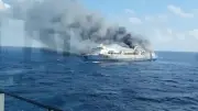 Fährenbrand vor Indonesien: Mindestens fünf Tote und 41 Vermisste