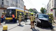 Frontal-Crash mit Tram in Berlin-Pankow: Mehrere Verletzte