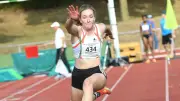 Johanna Konrad gewinnt Silber im Dreisprung und Bronze im Weitsprung