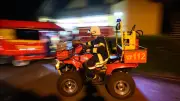 Nächtlicher Großeinsatz in Schwerte: Ültje-Fabrik brennt