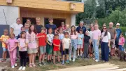 Schulgartenhäuschen in Oettingen nach Sanierung wieder nutzbar