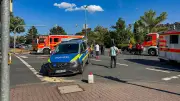 Zwei Kinder bei Unfall mit Streifenwagen in Rüsselsheim verletzt